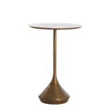 SIDE TABLE DMP METAL ANTIQUE BLACK